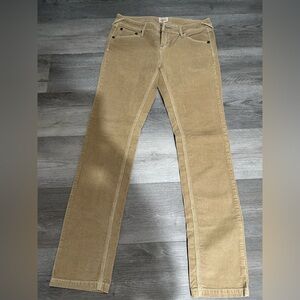 Free People Beige Corduroy Trousers